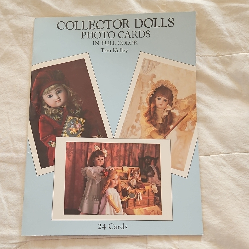 Collector Dolls Photo Invitation Note Cards by - Tom Kelley. 1994 New